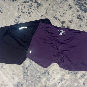 2 Small Nobull Women’s shorts